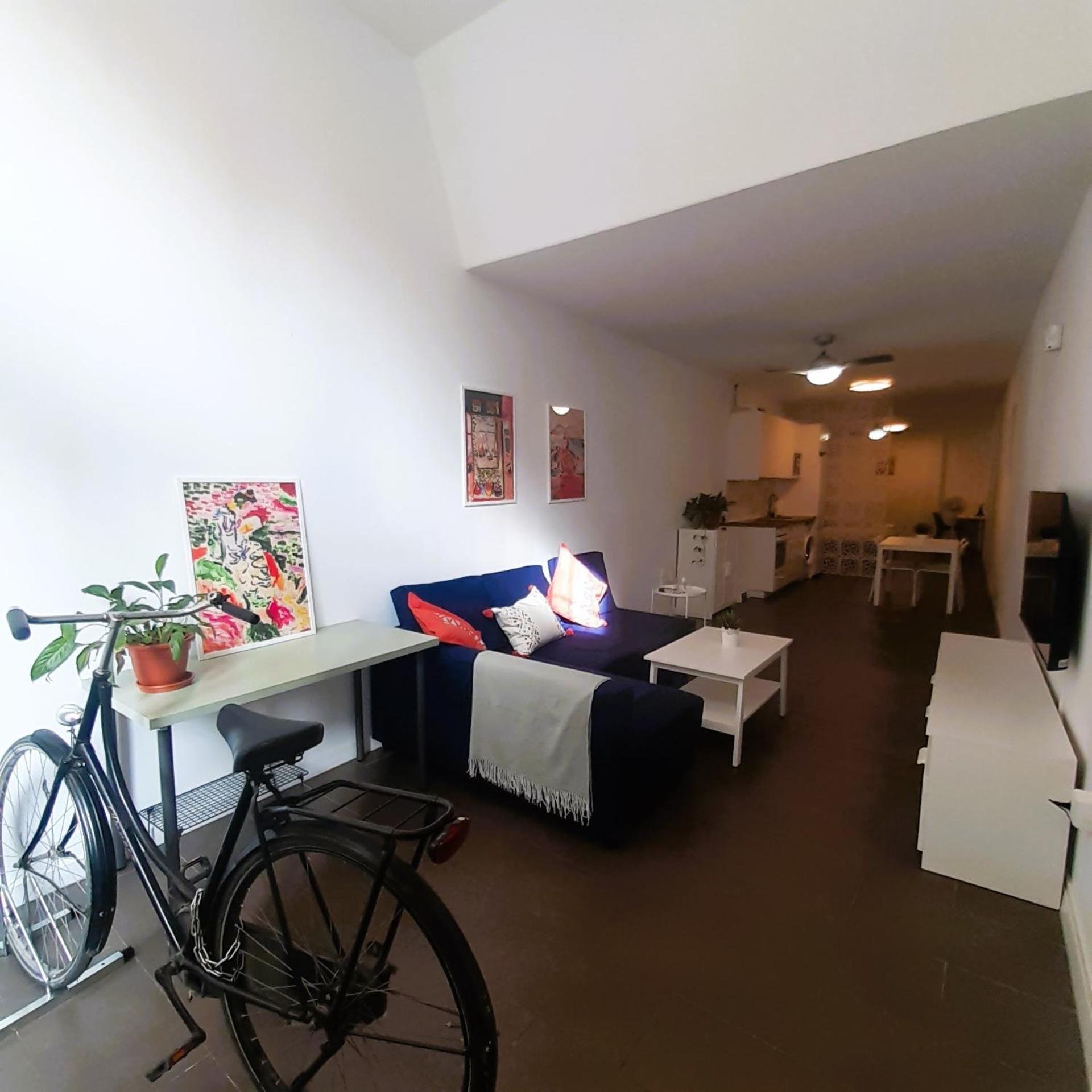 La Caramba Amplio Apartamento En La Playa Малага Екстер'єр фото